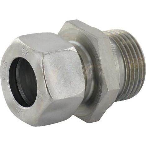 Racor tabique 22L - 1 BSP VOSS GEV22LR1