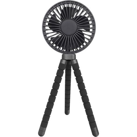 Ventilateur de poussette de voyage, support flexible, ventilateur rechargeable