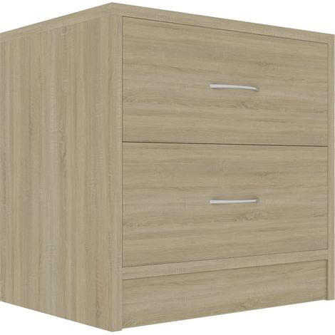 Maison Exclusive - Nachttisch Sonoma-Eiche 40x30x40 cm Holzwerkst