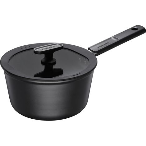 Pentola Fiskars Hard Face 2,5 litri nera 32 cm (1/4)