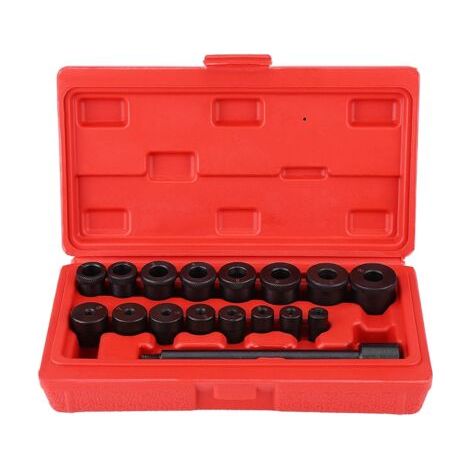 Kit di centraggio frizione, in metallo anodizzato nero antiruggine, per auto (1/5)