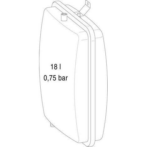 BOSCH Ausdehnungsgefäß HC, 87186689340 (1/2)