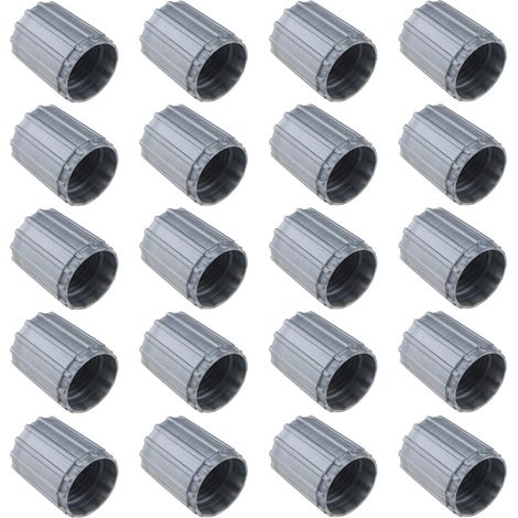 Lot de 20 capuchons de valve TPMS en plastique gris pour voitures, motos, vélos et véhicules électriques (1/5)