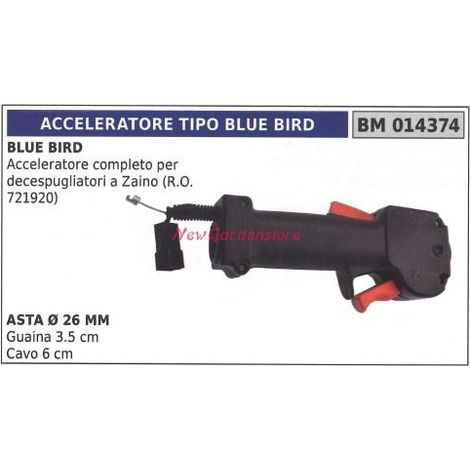 BLUEBIRD débroussailleuse à dos poignée accélératrice 014374