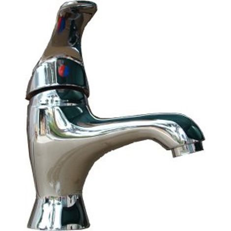 Rubinetto monocomando mix/miscelatore lavabo cromato - Mod. Aurora