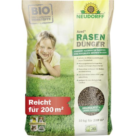 NEUDORFF® Azet® RasenDünger für bis zu 201 m² - 10,05 kg (1/5)
