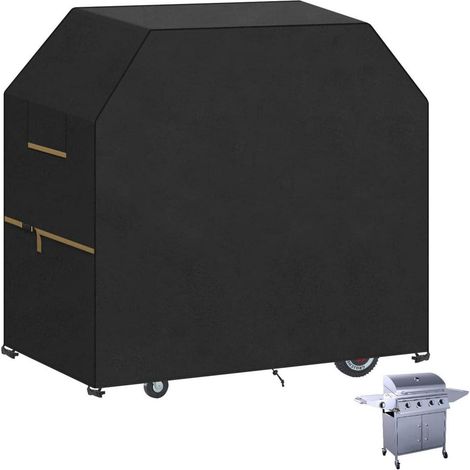 Gasgrill Abdeckhaube 147cm wetterfest 420D Oxford für Weber, Enders, 3-4 Brenner (1/5)