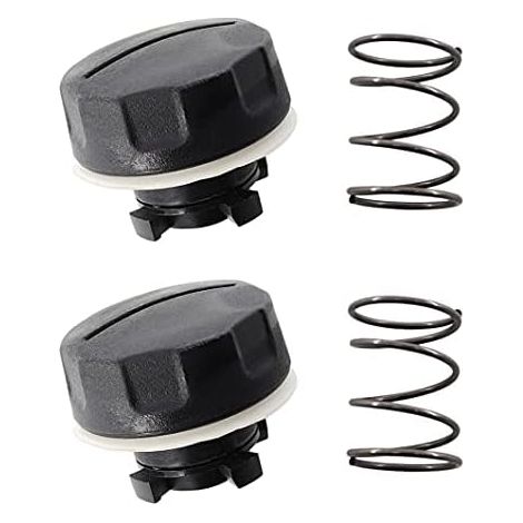 VURAHOME - Lot de 2 capuchons à tête de fil pour Stihl FS38 FS40 FS45 FS46 FS50 FSE60 FSE71 FSE81 FSA65 FAS85 Tête de coupe AutoCut C4-2 C5-2 Remplace 4006 710 4001 (1/4)