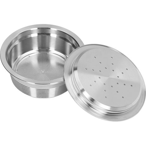 Tasse à capsules de café réutilisable pour LAVAZZA MIO Tige à capsules de café en acier inoxydable durable (1/5)