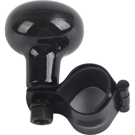 de volant universel noir robuste pour voiture (1/4)