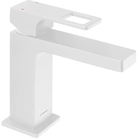FORATA Mitigeur de lavabo, blanc mat (1/2)