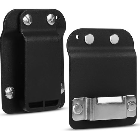 2er-Set Werkzeuggürtelhalter, Maßbandhalter-Gürtelclip, Werkzeuggürtelclip, Clips aus Edelstahl 304, für Akku-Bohrschrauber, Schlagschrauber, Nagelpistole, Maßband (1/5)