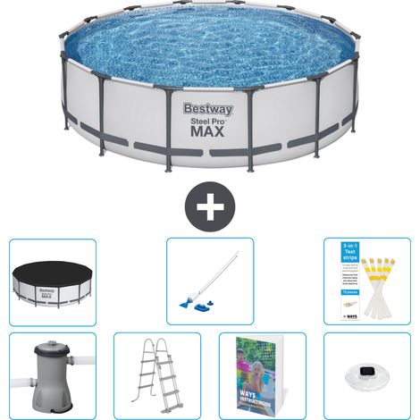Bestway Bestway Steel Pro MAX Ronde - 427x122 cm - 8-pièces  S552 (1/4)