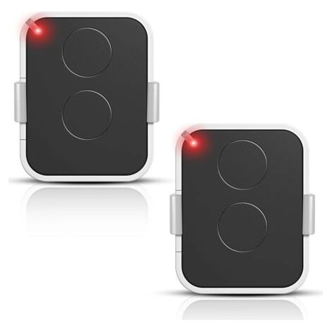 2 x 433,92 MHz Gate Controller, compatible Nice era one2 / on2e / on4e / on1e, porte de garage à télécommande à 2 canaux, Rolling Code
