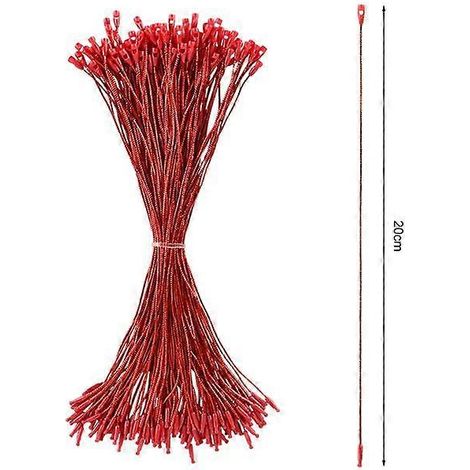 100 décorations de Noël à suspendre, ruban et guirlande, boules de Noël à offrir, étiquettes rouges. (1/5)