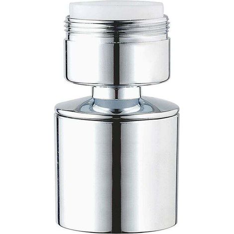 Mousseur Robinet 24mm de Cuisine Double Fonction, Certification ACS, Filetage Mâle Chrome (M24)- (1/3)