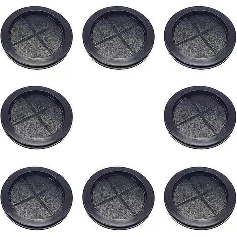 Passe-câbles en caoutchouc, lot de 6, diamètre intérieur 43 mm (1-11/16 po), perçage 50 mm (2 po), pour la protection des câbles dans les cloisons coupe-feu. (1/4)