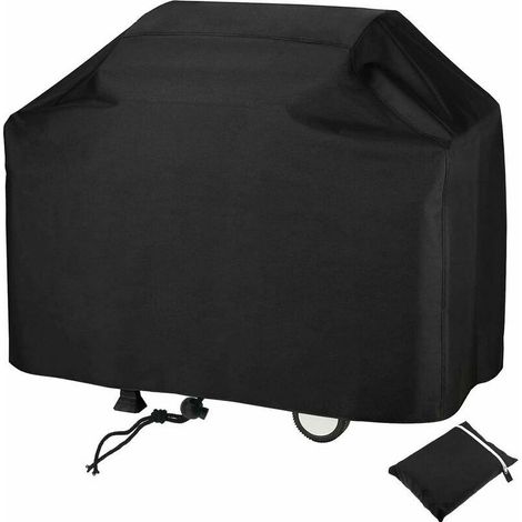 Housse Barbecue, Barbecue Bache de Protection BBQ, Couverture de Grill Anti-Vent/Anti-UV/Anti-l'eau/Anti-l'Humidité/Antipoussière 147x61x117cm (1/5)
