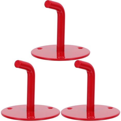 Support Mural Métallique Pour Extincteur Co2 2-9 Kg Lot De 3 Crochets Fixation Robuste Pour Sécurité Incendie Maison Bureau Véhicule Montage Compact (1/5)