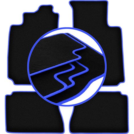 Tappetini auto CARLUX-BLUE per: Renault Megane I berlina, classica, hatchback, gran turismo, station wagon (1995-2002) (1/5)