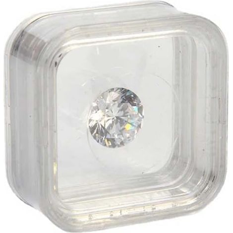 40 mm schwimmende Schmuckschatulle aus Kunststoff, schwimmende 3D-Vitrine, elastische Membranaufbewahrung, Münzpräsentationsboxen, Reiseetui für Frauen (1/5)