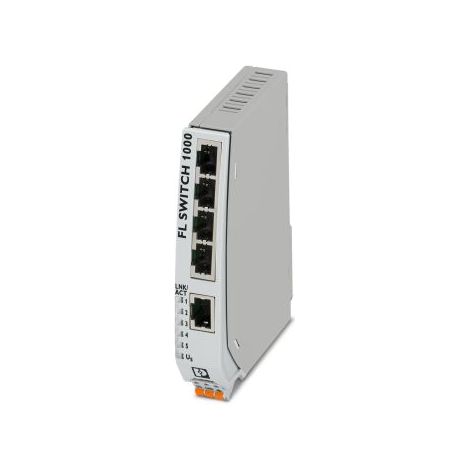 Switch Ethernet Phoenix Contact FL SWITCH 1000 5 Ports RJ45, 10/100Mbit/s 24V ( Prix pour 1 )