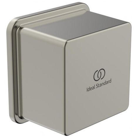 IS Connexion murale en arc Idealrain, angle. Rose, pour flexible de douche G1/2, Silver Storm