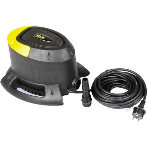 DAB Eurocover Flachsauger-Tauchpumpe - 6.000 L/Std. - 250W - Förderhöhe 6,5 m - Korngröße 5 mm - Integrierter Schwimmer - Tauchpumpe
