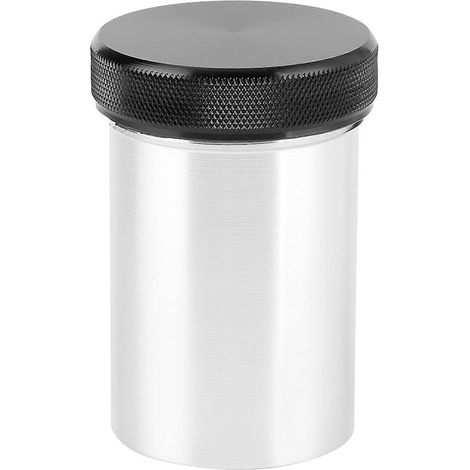 Goulotte de remplissage et bouchon à souder en alliage d'aluminium 2 pouces pour réservoir de carburant - Pièces de remontage automobile - Noir (1/4)
