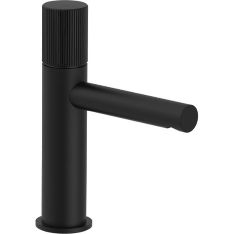 Paffoni série Jo mitigeur de lavabo avec vidage Clic-Clac JO071KNO  Laiton - Noir mat
