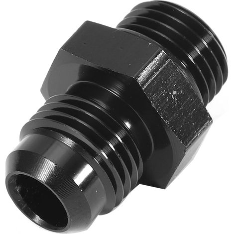 Raccord universel noir pour voiture ORB-6 Joint torique AN6 AN6 filetage externe connecteur système (1/5)