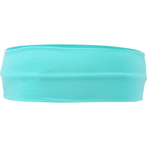 Bandeau sport anti-dérapant pour hommes et femmes, running yoga, bandeau élastique anti-transpiration, exercice fitness, couleur cyan (1/5)