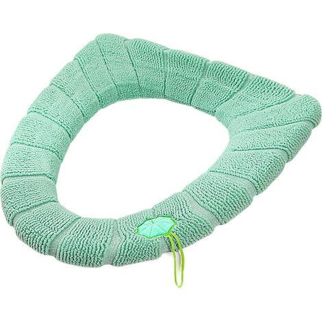 Coussin de toilette épais et portable, tricoté, chaud et lavable, universel (1/5)