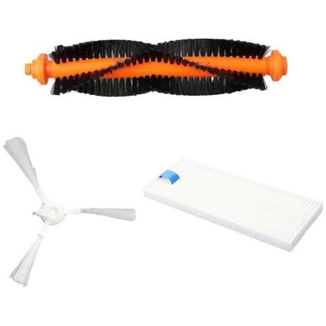 NALOOKAMIC Kit de filtre à brosse latérale pour aspirateurs Rowenta X-Plorer séries 20, 40, 45 et 50 (RR6875, RR7275, RR8227) - Pièces détachées (1/4)