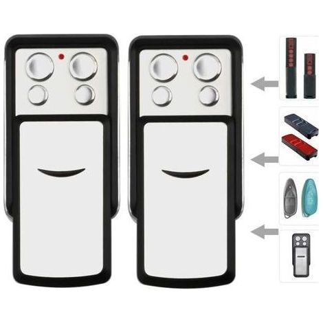 Coppia di telecomandi per porta da garage Sdre-4031 868MHz compatibili con i telecomandi Sommer 868MHz 4020 4026 TX03-868-4 4021 4025 4011 4031 4035 Rolling Code 868MHz (Smile-2PACK) (1/5)