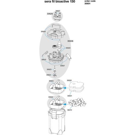 Sera filtro esterno fil bioactive 130 (1/2)