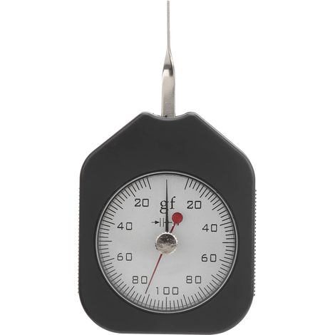 Jauge de tension à cadran SEG‑100‑2, testeur de force en grammes, double aiguille, portable 100g