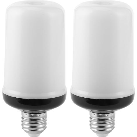 2PCS 99LED Simulation Flamme Lampe Feuer Glühbirne mit Schwerkraft Sensor für Party Festivals Dekor 85-265V (1/5)