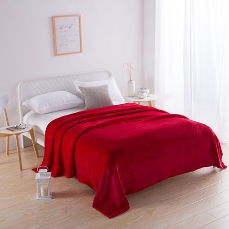 Couverture en flanelle extra large RnemiTe-amo, couverture en microfibre noire moelleuse et duveteuse, adaptée aux canapés, lits et fauteuils, toute l'année, super chaude. (1/5)
