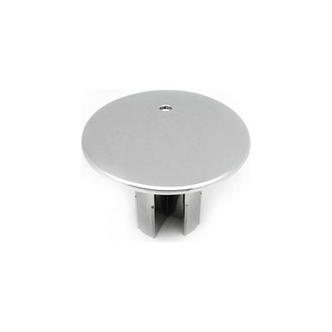 Coperchio Ricambio Ghidi ABS Cromato Diametro 80