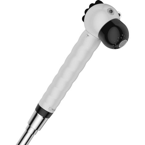 hansgrohe Jocolino Kinderhandbrause 28787640 2jet, Zebra, schwarz/weiß