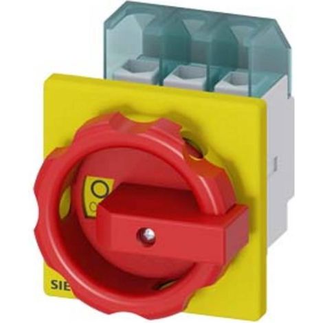 Siemens 3LD2103-0TK53 Interruptor de seguridad rojo