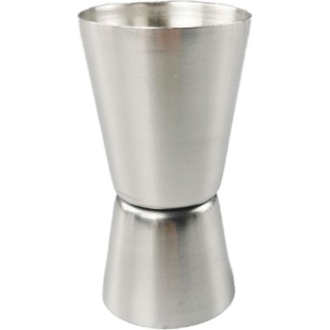 Jigger Double Face - Acier Inoxydable 15 ml / 30 ml - Pour Cocktails et Sirops - Bar Maison ou Professionnel - 1 Pièce (1/5)