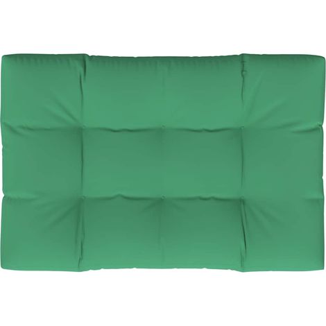 Maison Exclusive - Poduška na palety zelená 120 x 80 x 12 cm textil (1/5)