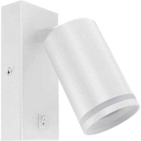 Aplique de pared blanco IP20 móvil Zula WLL GU10 35W Ideus 03997 (1/2)
