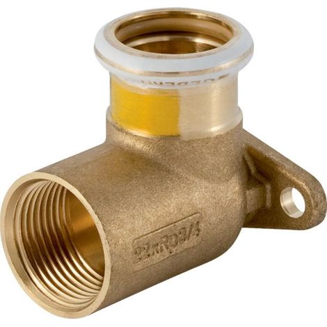 Geberit Mapress Cuivre Coude de raccordement 90° (Gaz), DN 20, 34733 (1/3)