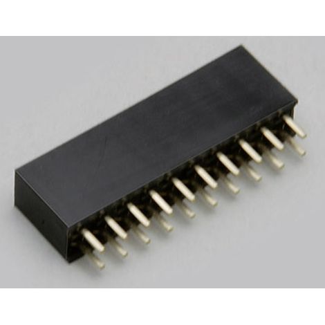 TRU COMPONENTS TC-2506362 Pfosten-Steckverbinder Rastermaß: 2 mm Polzahl Gesamt: 40 Anzahl Reihen: