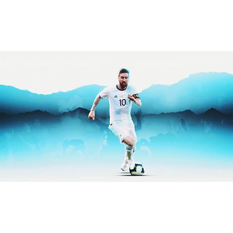 Papier peint panoramique Football - Joueur de Foot - 130 cm x 73 cm (1/2)