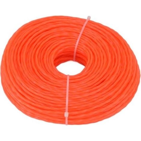 Ficelle de Débroussailleuse 3.0MM x 85M pour Tondeuse à Gazon Fil Résistant Universel Compatible avec Husqvarna Ryobi Stihl Accessoire de Remplacement- (1/5)