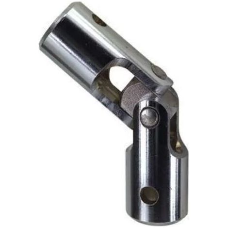 Autres Genouillière, articulation de volet roulant, pour tige D. 12 et tringle 12 mm, acier chromé-Autres